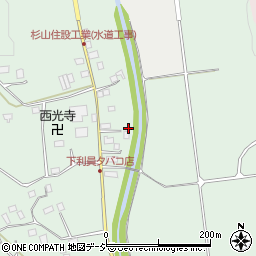 茨城県常陸太田市下利員町981周辺の地図