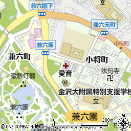 加賀染振興協会（協同組合）周辺の地図