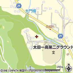 茨城県常陸太田市下大門町284周辺の地図
