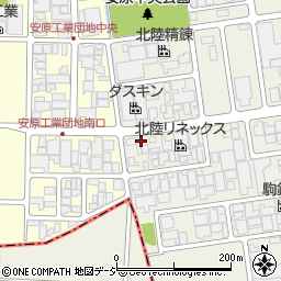 石川県金沢市福増町北721周辺の地図