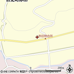 長野県長野市信更町赤田787周辺の地図