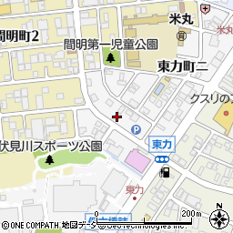 石川県金沢市東力町ニ254周辺の地図