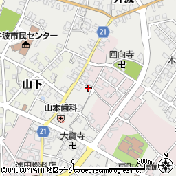 長田神具店工場周辺の地図