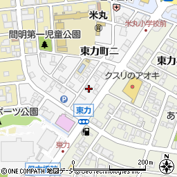 石川県金沢市東力町ニ190周辺の地図
