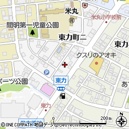 石川県金沢市東力町ニ190周辺の地図