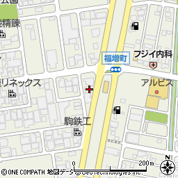 石川県金沢市福増町北374周辺の地図