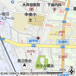 栃木県鹿沼市麻苧町1587-4周辺の地図