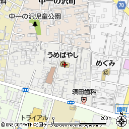 栃木県宇都宮市南一の沢町1-40周辺の地図