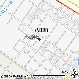 石川県白山市八田町1285周辺の地図