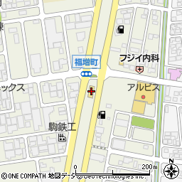 マクドナルド福増町店周辺の地図