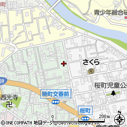 金沢桜町郵便局周辺の地図