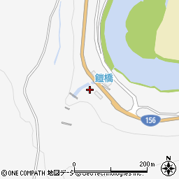 富山県砺波市庄川町金屋74周辺の地図