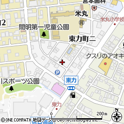 石川県金沢市東力町ニ213周辺の地図