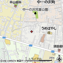 栃木県宇都宮市南一の沢町2-5周辺の地図