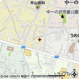栃木県宇都宮市西一の沢町7周辺の地図