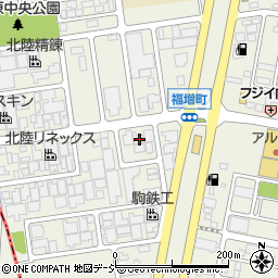 石川県金沢市福増町北289周辺の地図