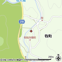 石川県金沢市牧町ニ周辺の地図
