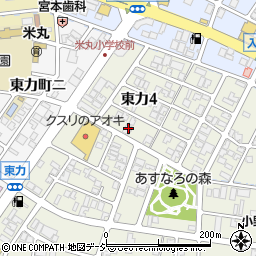石川県金沢市東力4丁目111周辺の地図