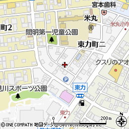 石川県金沢市東力町ニ224周辺の地図
