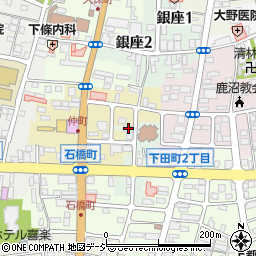 栃木県鹿沼市下横町1300周辺の地図