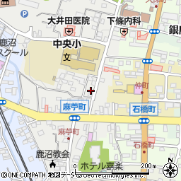 栃木県鹿沼市麻苧町1631周辺の地図