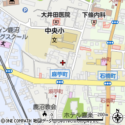 栃木県鹿沼市麻苧町1632周辺の地図