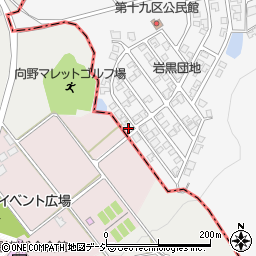 富山県砺波市庄川町金屋1376-11周辺の地図