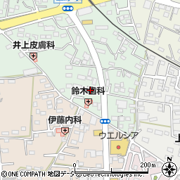 栃木県鹿沼市上野町302周辺の地図