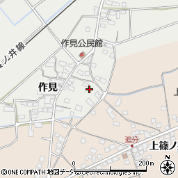 長野県長野市篠ノ井二ツ柳1283周辺の地図