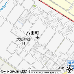 石川県白山市八田町1259周辺の地図