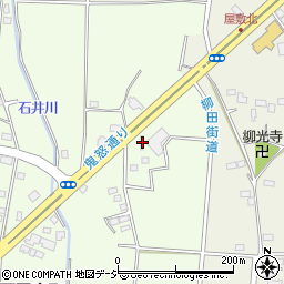 栃木県宇都宮市下平出町1443-7周辺の地図