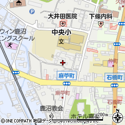 栃木県鹿沼市麻苧町1633-1周辺の地図