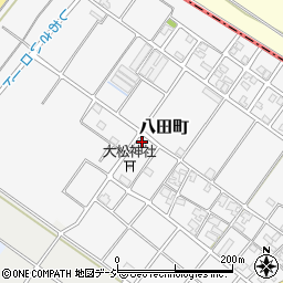 石川県白山市八田町1339周辺の地図