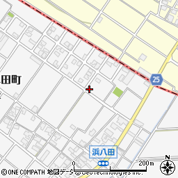 石川県白山市八田町1073周辺の地図