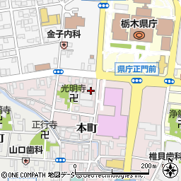 株式会社日本建設新聞社宇都宮総局周辺の地図