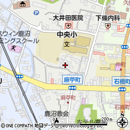 栃木県鹿沼市麻苧町1633-5周辺の地図