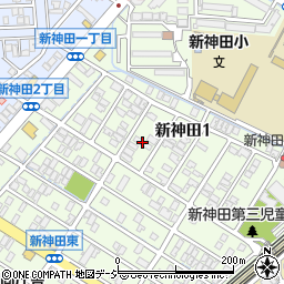 セジュール新神田周辺の地図