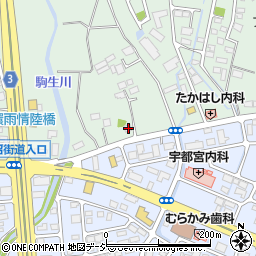 栃木県宇都宮市鶴田町2113周辺の地図