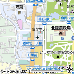 損害保険ジャパン株式会社　金沢支店金沢第一支社周辺の地図