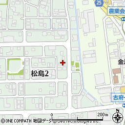 日学株式会社　金沢営業所周辺の地図