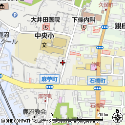 栃木県鹿沼市麻苧町1692周辺の地図