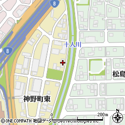 石川県金沢市神野町東120周辺の地図