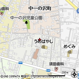 栃木県宇都宮市南一の沢町2-17周辺の地図