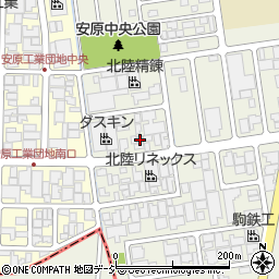 石川県金沢市福増町北725-1周辺の地図