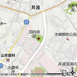 富山県南砺市今町周辺の地図