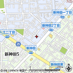 石川県金沢市入江1丁目124周辺の地図