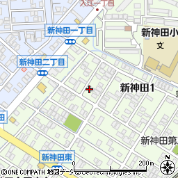 〒921-8013 石川県金沢市新神田の地図