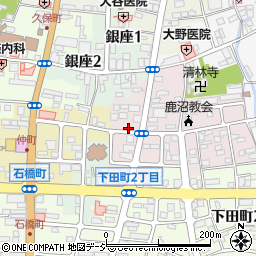 栃木県鹿沼市中田町1260周辺の地図