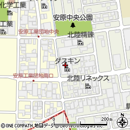 株式会社日海　ダスキン石川工場周辺の地図