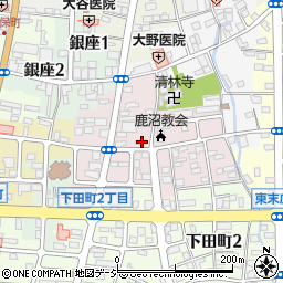 栃木県鹿沼市中田町1177周辺の地図